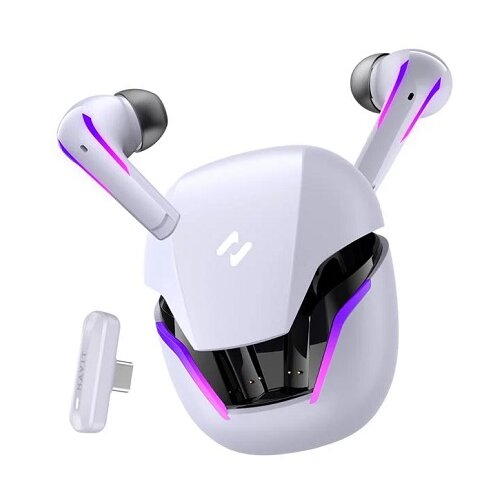 Havit TW970 - TWS wireless in-ear headphones (white) Slike