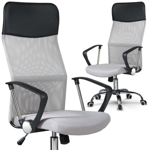 Janshop Pisarniški stol Sofatel Sydney iz mikromreže, svetlo siv, (21612148) Cene