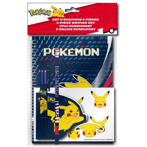 LA PLUME DOREE Set uredskog pribora Pok&amp;eacute;mon Pikachu, 6 u 1 Slike