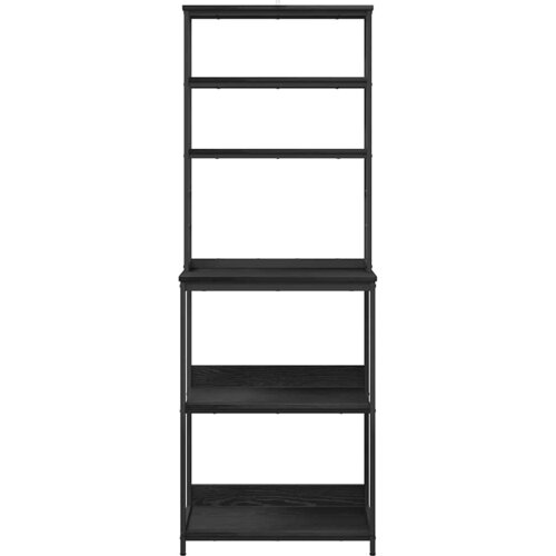 Kuhinjska polica Crni hrast 60 x 40 x 168 cm Konstruirano drvo Slike
