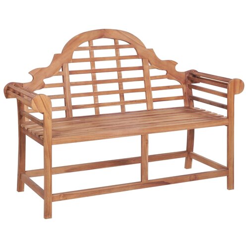 The Living Store Vrtna klop 127x58,5x92,5 cm trdna tikovina - Vrtna Klop, (21480148) Cene