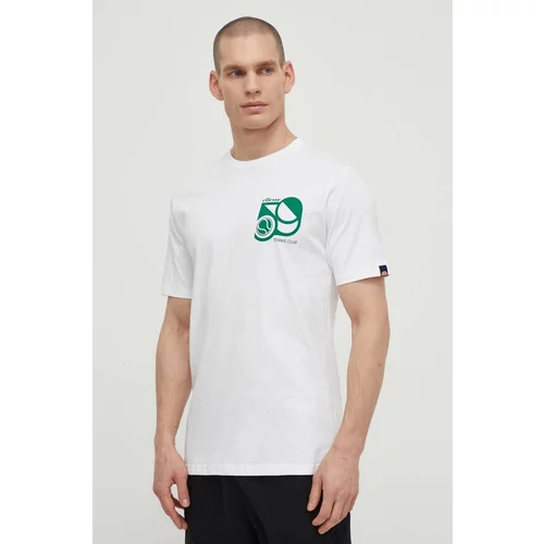 Ellesse Pamučna majica Sport Club T-Shirt za muškarce, boja: bijela, s tiskom, SHV20273