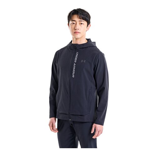 Under Armour UA OutRun The Storm Jacket, Black/Jet Gray - L, (21163812) Cene