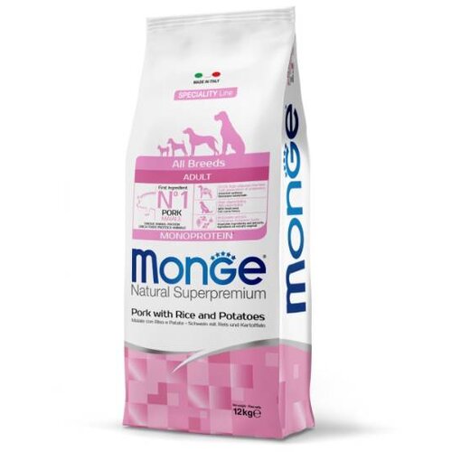 Monge All Breed Adult Svinjetina 12kg Cene