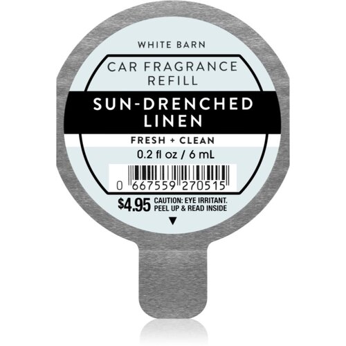 Bath & Body Works Sun Drenched Linen miris za auto zamjensko punjenje 6 ml Cijene