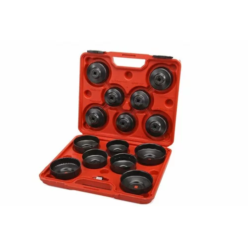  Set nasadnih ključeva za uljne filtere 15 dijelni
