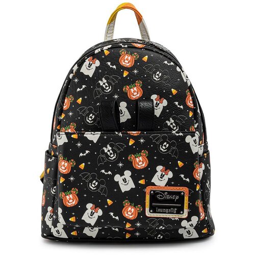 Loungefly Disney Mickey and minnie Spooky Halloween Backpack + headband set ruksak i ukras za glavu Slike