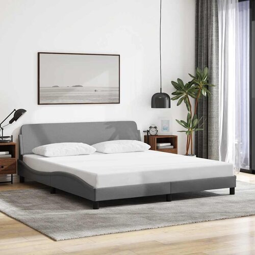  Okvir za krevet Dover svjetlosivi 180x200 cm od tkanine Cijene