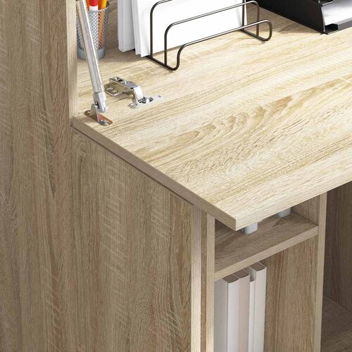 Stol Sonoma hrast 71.5 x 31.5 x 106.5 cm Konstruirano drvo Slike