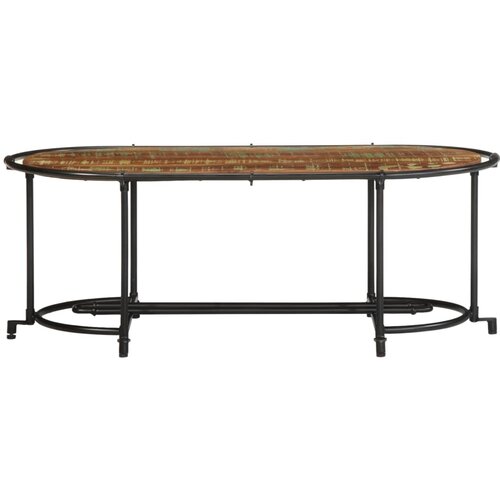  Stolić za kavu 110x55x40 cm od masivnog obnovljenog drva Slike