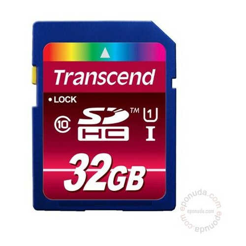 Transcend 32GB SDXC Class10 TS32GSDHC10U1 memorijska kartica Slike