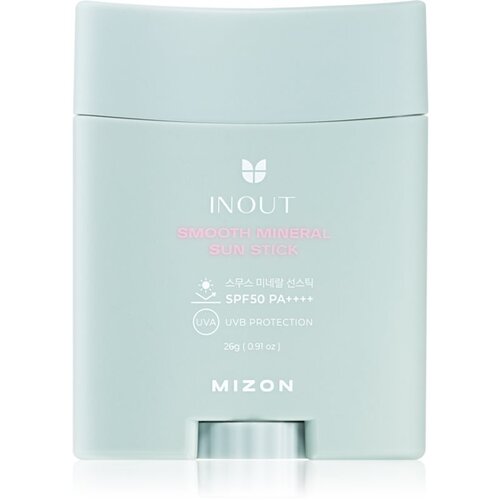 Mizon Inout Smooth mineralna zaščitna krema za obraz in občutljive predele v paličici SPF 50+ 26 g Cene