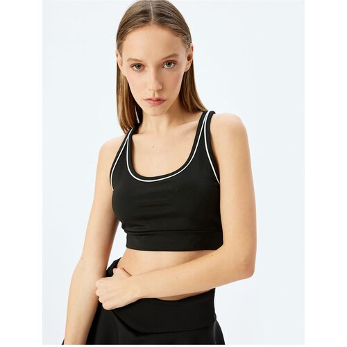 Koton U Neck Piping Covered Sports Bra Interlock Slike