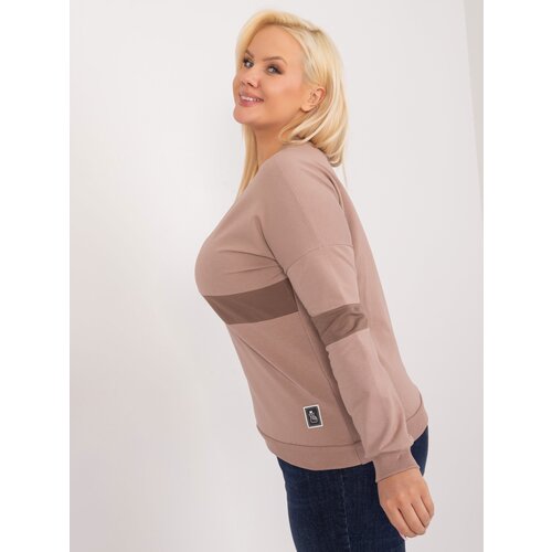 RELEVANCE Blouse-RV-BZ-9114.33X-dark beige Cene