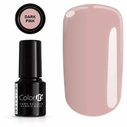 Silcare baza za trajni gel za nokte color it! premium hard builder dark pink 6g Cene