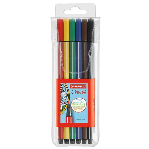 Stabilo fiber pen pen 68, plastično ohišje 20, (21655565)