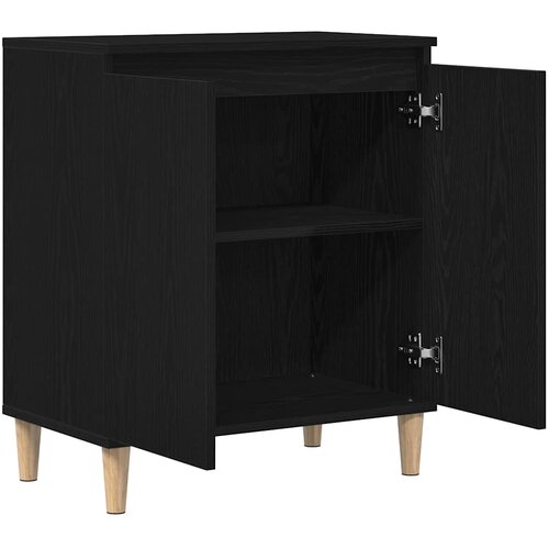  Kreveta Crni hrast 60 x 35 x 70 cm Konstruirano drvo Slike
