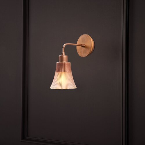 Hanah home zidna lampa E27 socket, bakar Cene