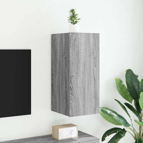  Zidni TV ormarić s LED svjetlima boja hrasta 30,5 x 35 x 70 cm Cene