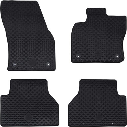  Auto tepih 4 pcs Crna prikladno za VW CADDY 2020- Guma Cene