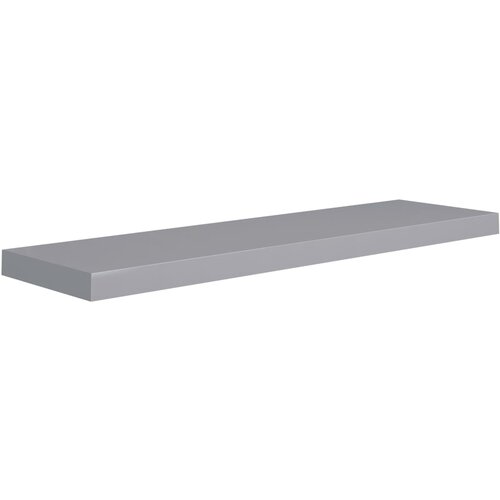 Maison Chic Stenska polica - Viseča Polica siva 90x23,5x3,8 cm MDF, (21784930) Cene