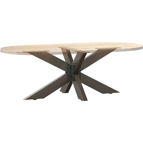  Noga stolića za kavu paukov oblik 98x58x(42-43) cm čelik Slike