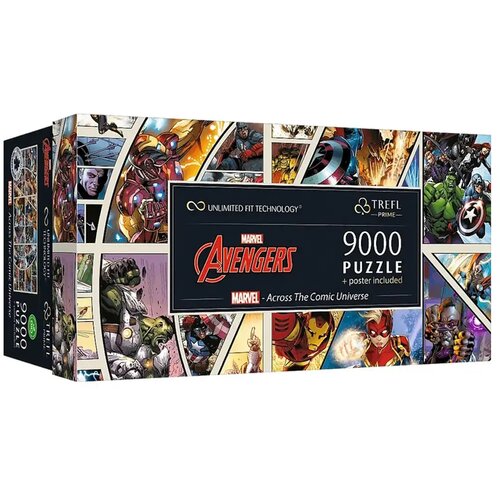 Trefl Marvel vesolje stripov 9000-delna sestavljanka - Cene