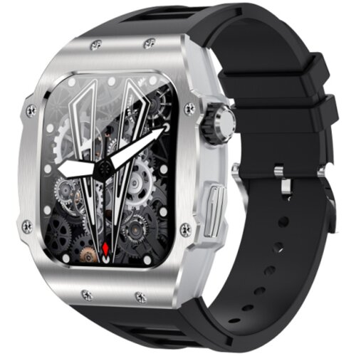 Teracell smart watch AK55 srebrno crni Slike