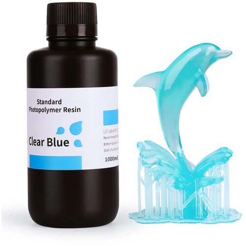 Elegoo Standard Resin Clear Blue - 1.000 g Cene