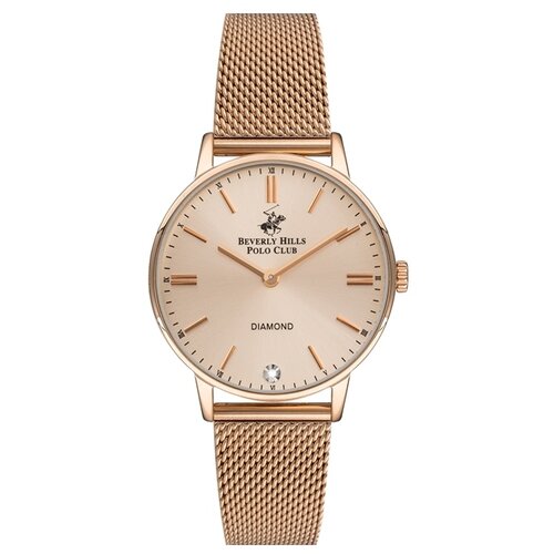 Beverly Hills Polo Club Ženski ručni sat BP3290X.410 roze-zlatne boje Cene