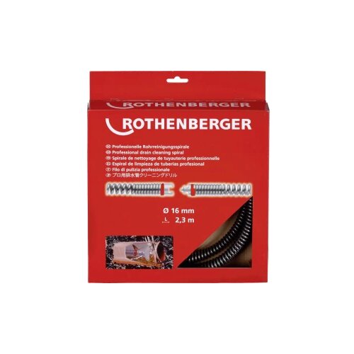 Rothenberger sajla za odštopavanje odvoda, SMK 16 mm x 2,3 m dimenzije (promjer x D) 16 mm x 230 cm 72433 Cijene