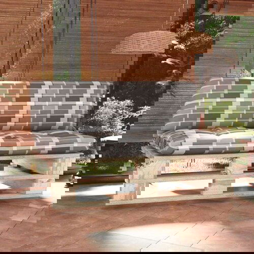  Srednja vrtna sofa od paleta od impregnirane borovine Slike