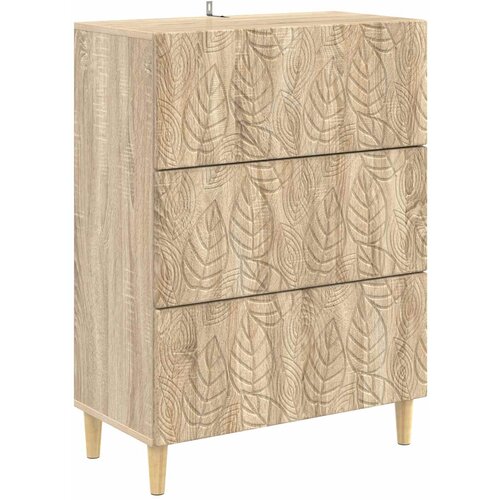 vidaXL Predalna omara Sonoma hrast 66 x 34,5 x 90 cm Inženirski les, (5000246973) Cene