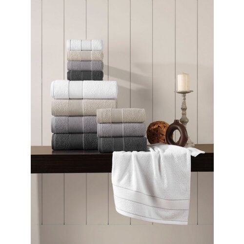 Dekordom peškir river 50x90 - beige ( 024605 ) Slike