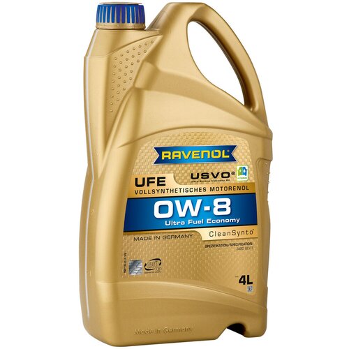RAVENOL Motorno ulje UFE Ultra Fuel Economy 0W-8, 4 l Cene