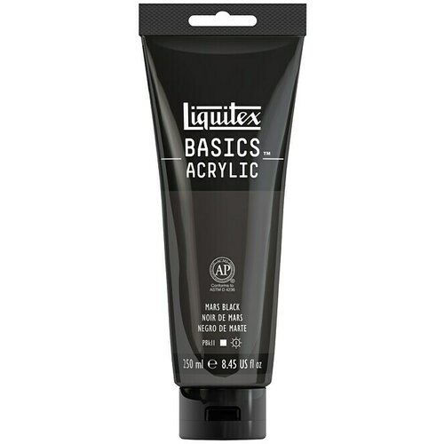 LIQUITEX Basics Akrilna boja (Mars crne boje, 250 ml, Tuba) Slike