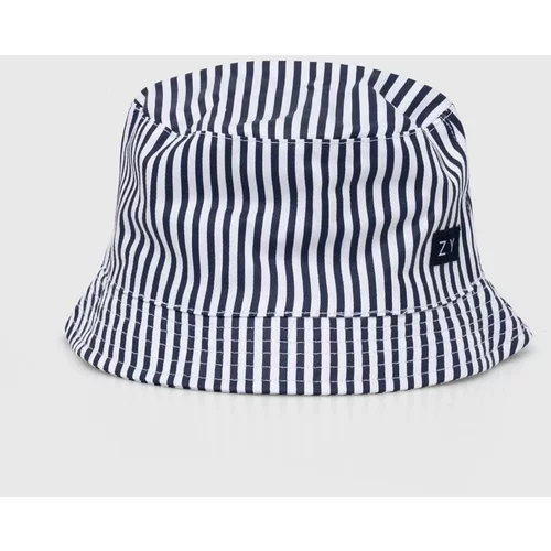 Zippy Bombažna kapa za dojenčke mornarsko modra barva