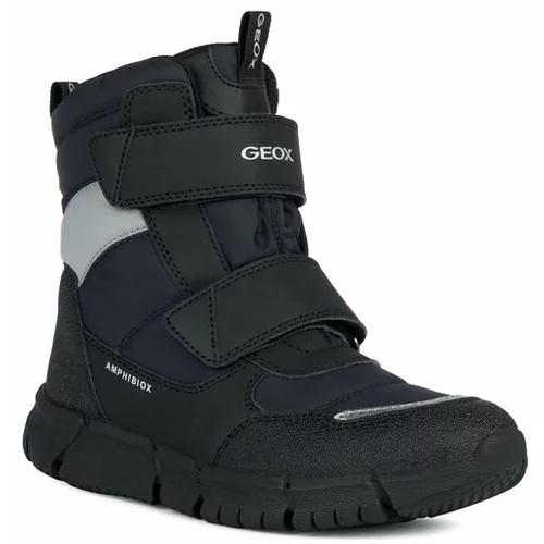 Geox Škornji za sneg J Flexyper Boy B Abx J169XC 0FU50 C9999 S Črna