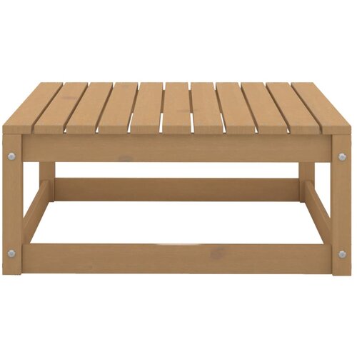 Maison Chic Vrtni stolček - Vrtni stoli za noge 70x70x30 cm medeno rjava trdna borovina JS874, (21877281) Cene