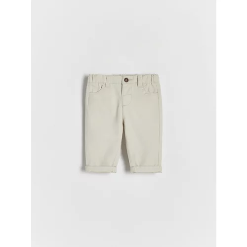 Reserved - Chino hlače s visokim udjelom pamuka - bež