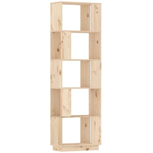 VidaXL Ormarić za knjige / sobna pregrada 51x25x163,5 cm od borovine Slike