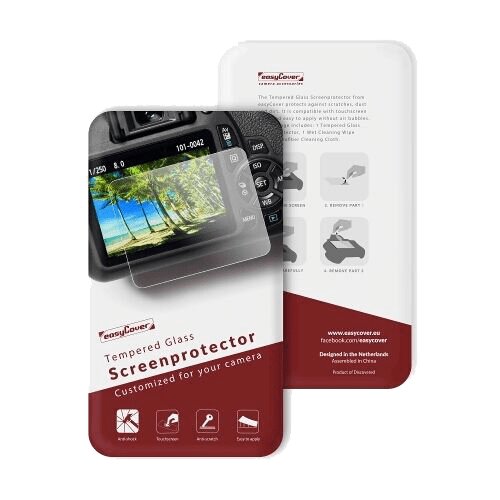 Easycover zaštitno staklo za ekran za Canon EOS R Slike