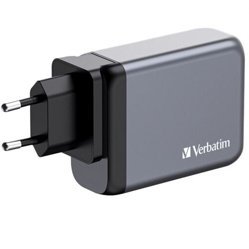  PUNJAČ ZA MOBILNE UREĐAJE ZIDNI 2XUSB-C/PD 100W/1XUSB-A QC 3.0 (EU/UK/US) VERBATIM 32202 Slike