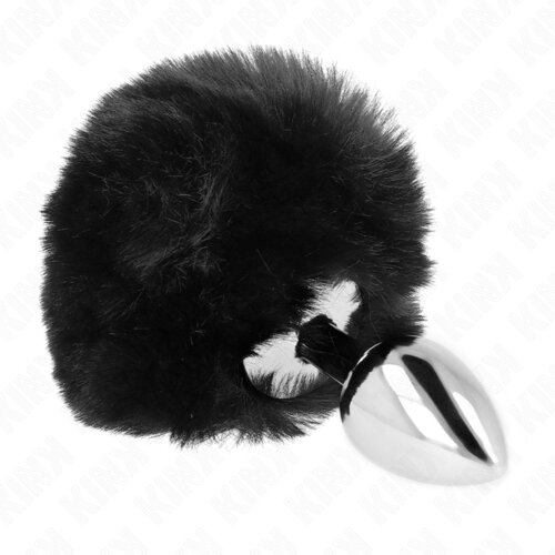 Kink Analni Čep With Fur Rabbit Tail (3 Cm) Slike