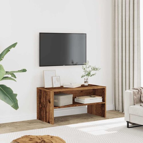 VidaXL TV ormarić staro drvo 80x40x40 cm konstruirano drvo Slike