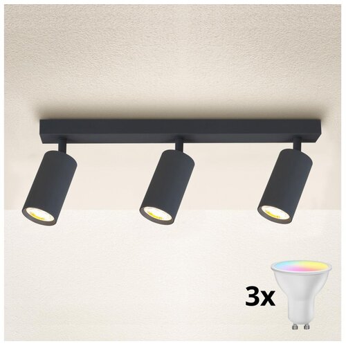  Brilagi - LED prigušiva spot svetiljka SELE 3xGU10/6W/230V antracit Cene