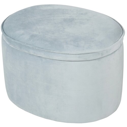 Roba Svijetlo plavi baršunast dječji tabure Lil Sofa – Cijene