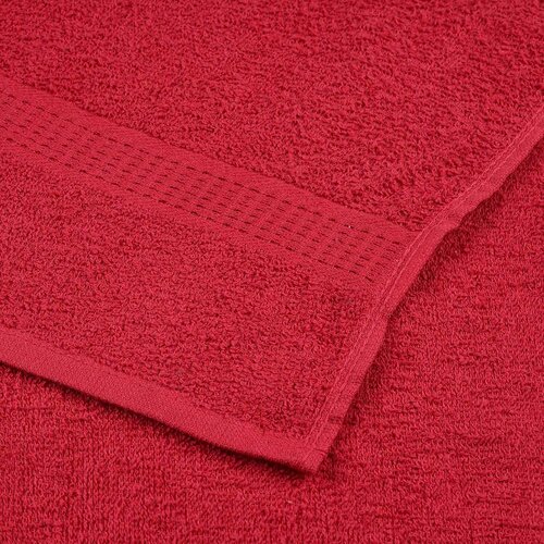 vidaXL Brisače za roke 10 kos rdeča 50x100 cm 360 g/m&sup2; 100% bombaž Cene