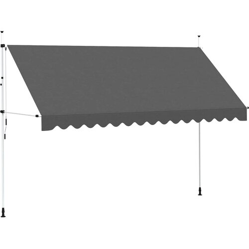 Tenda na ručno uvlačenje 400 cm antracit Cijene