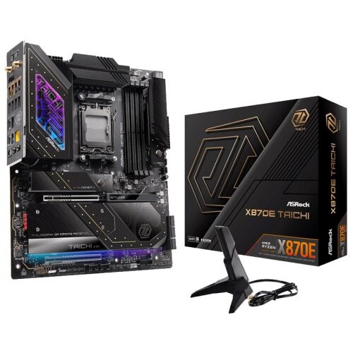 AsRock X870 Taichi AM5 DDR5 RGB gaming EATX osnovna plo&scaron;ča Cene